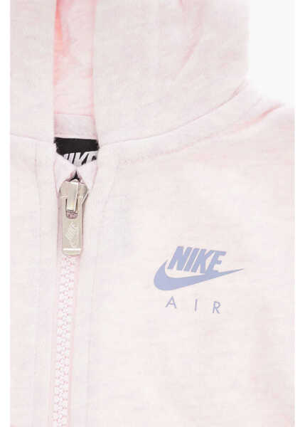 Bluze de trening Nike Air Hoodie Sweatshirt And Logo Side Band Leggings Set Pink Baieti (BM 16472796) 4