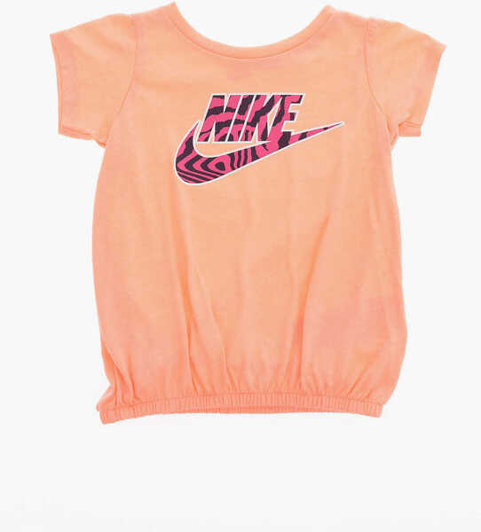 Tricouri Nike T-Shirt And Zebra-Print Leggings Set Orange Baieti (BM 16472802) 2