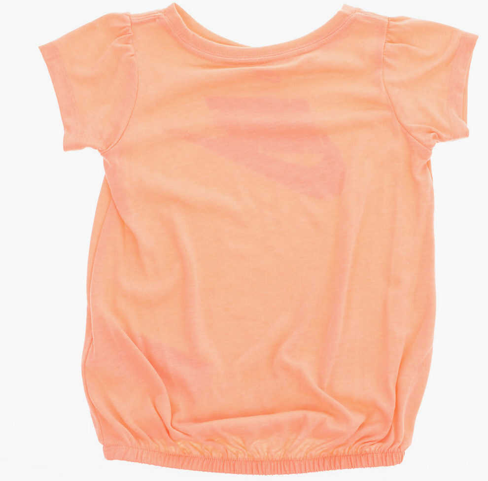 Tricouri Nike T-Shirt And Zebra-Print Leggings Set Orange Baieti (BM 16472802) 3