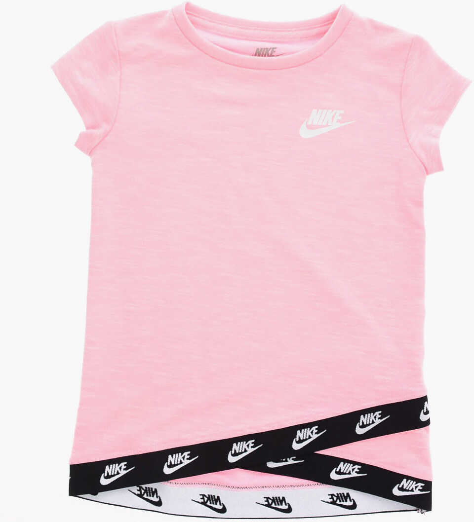 Tricouri Nike T-Shirt And Drawstring Leggings Pants Set Pink Baieti (BM 16472808) 2
