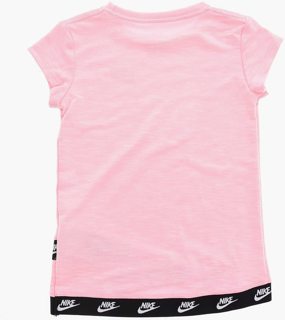 Tricouri Nike T-Shirt And Drawstring Leggings Pants Set Pink Baieti (BM 16472808) 3