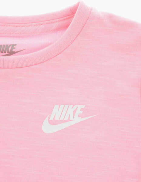 Tricouri Nike T-Shirt And Drawstring Leggings Pants Set Pink Baieti (BM 16472808) 4