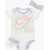 Nike Romper Suit Shoes And Papillon Set Multicolor