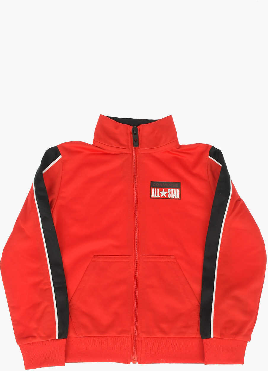 Tricouri Converse Jogger And Sweatshirt And T-Shirt Set Red Baieti (BM 16472838) 2