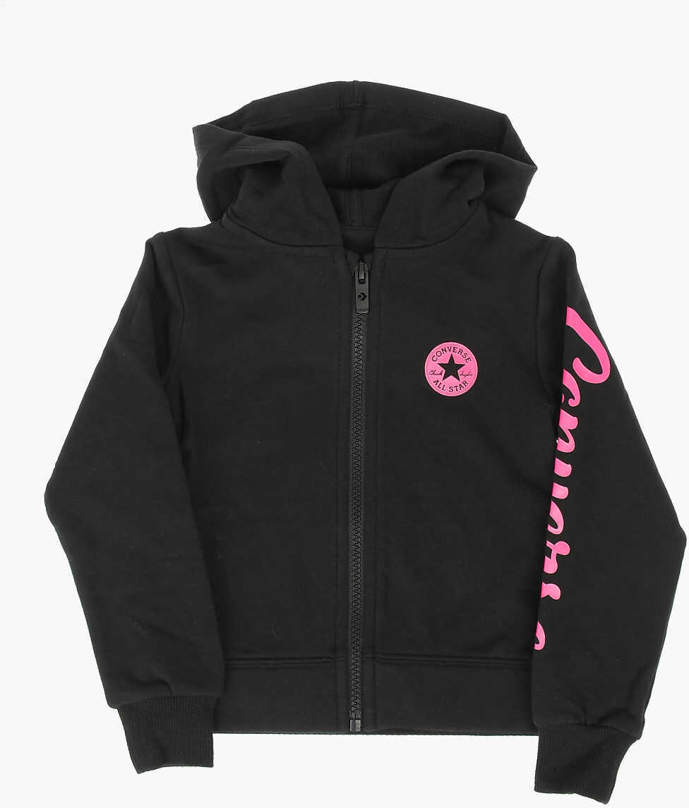 Salopete Converse Jogger And Sweatshirt Set Black Baieti (BM 16472862) 2