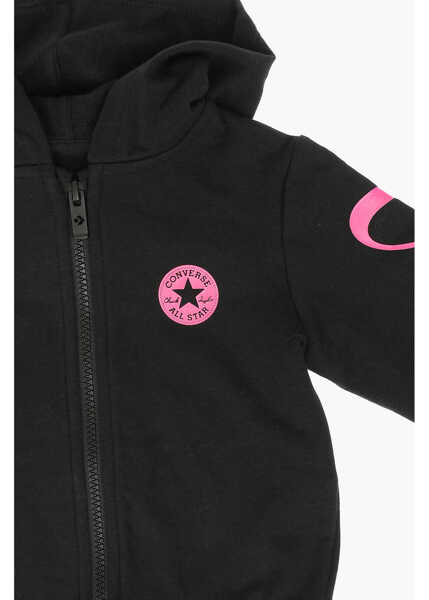 Salopete Converse Jogger And Sweatshirt Set Black Baieti (BM 16472862) 3