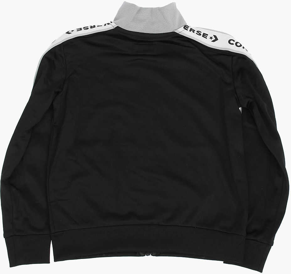 Salopete Converse All Star Chuck Taylor Logoed And Contrasting Side Bands Jogg Gray Baieti (BM 16472874) 4