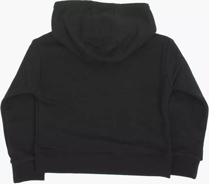 Salopete Nike Air Contrasting Logo Printed Jogger And Sweatshirt Set Black Baieti (BM 16472877) 3