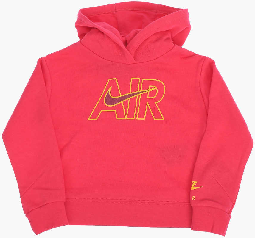 Salopete Nike Air Contrasting Logo Printed Jogger And Sweatshirt Set Pink Baieti (BM 16472880) 2