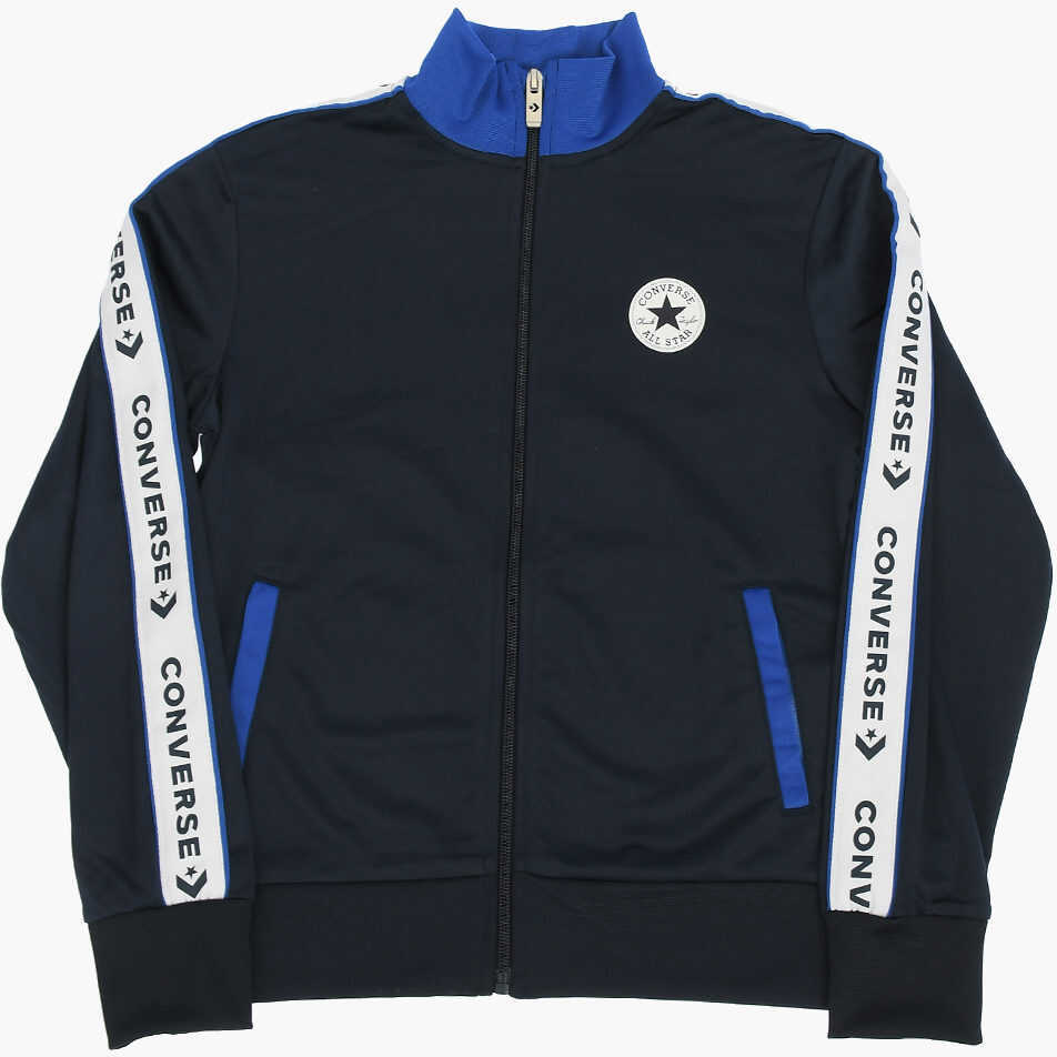 Salopete Converse All Star Chuck Taylor Logoed And Contrasting Side Bands Jogg Midnight Blue Baieti (BM 16472883) 2