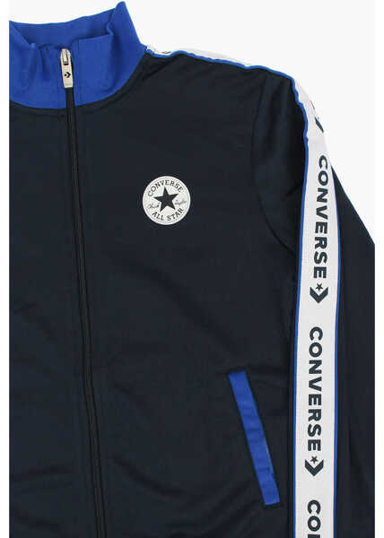 Salopete Converse All Star Chuck Taylor Logoed And Contrasting Side Bands Jogg Midnight Blue Baieti (BM 16472883) 3