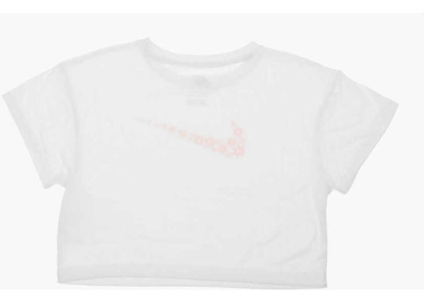 Tricouri Nike T-Shirt And Shorts Sport Daisy Set Black & White Baieti (BM 16472907) 4