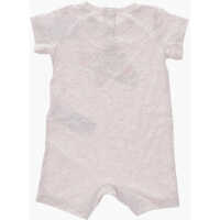 Salopete pentru Baieti - Salopete Nike Printed Romper Suit Beige Baieti (BM 16472919) - B-mall.ro