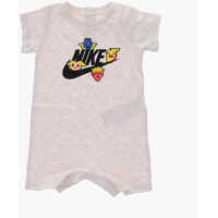 Salopete Printed Romper Suit Baieti