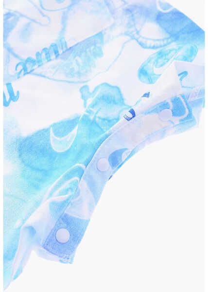 Salopete Nike Printed Romper Suit Light Blue Baieti (BM 16472922) 2