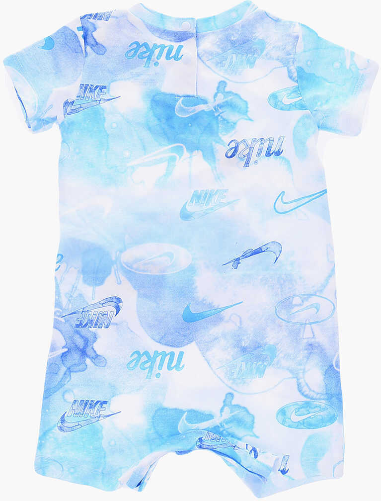 Salopete Nike Printed Romper Suit Light Blue Baieti (BM 16472922) 3