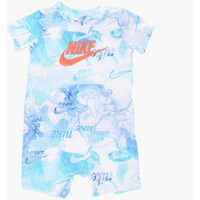 Salopete Printed Romper Suit Baieti