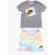 Nike Shorts And T-Shirt Set Multicolor