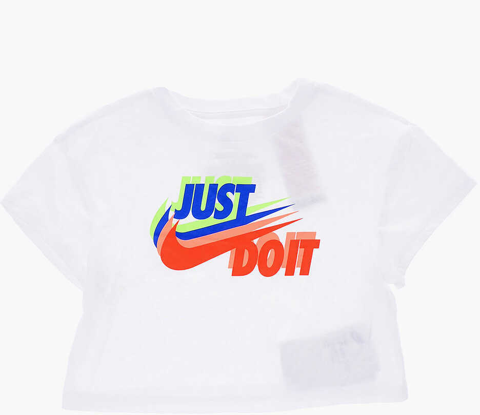 Tricouri Nike Printed T-Shirt And Shorts Set Black & White Baieti (BM 16472955) 2