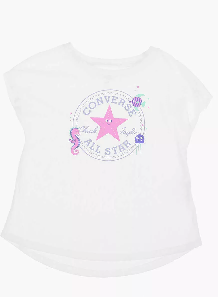 Tricouri Converse All Star Chuck Taylor Leggings And T-Shirt Set Multicolor Baieti (BM 16472967) 2