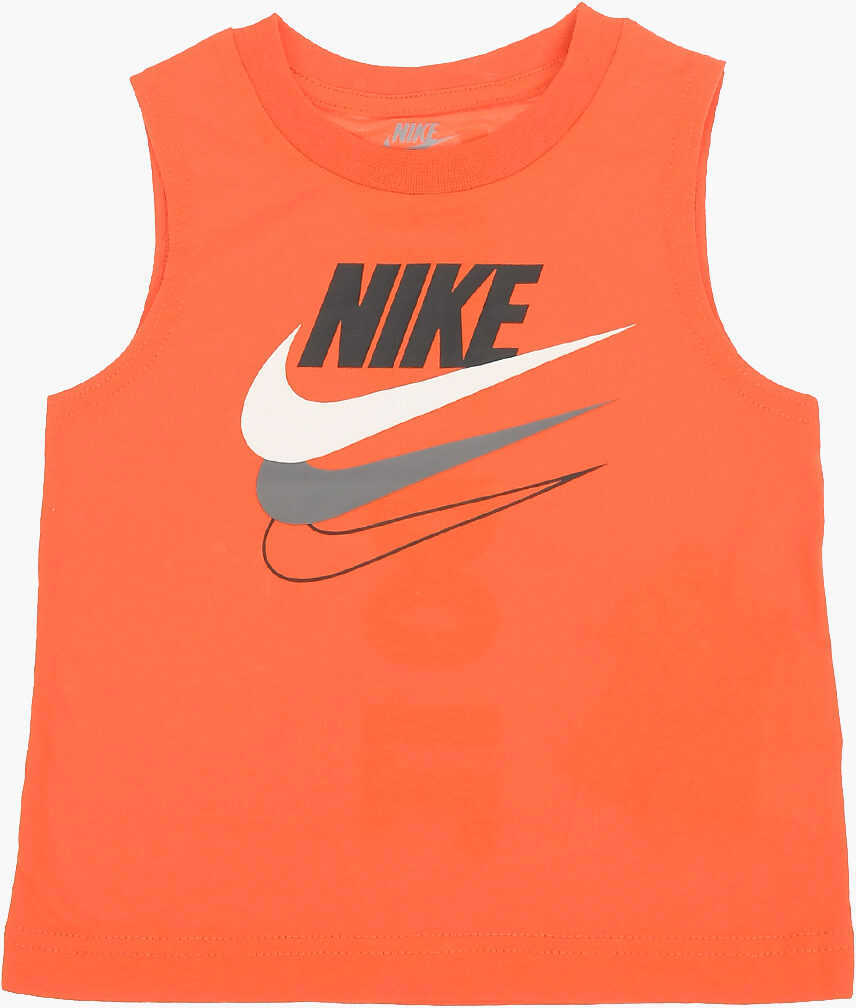 Salopete Nike Shorts And Tank Top Set Orange Baieti (BM 16472973) 2