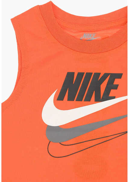 Salopete Nike Shorts And Tank Top Set Orange Baieti (BM 16472973) 3
