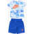 Nike Shaded Shorts And T-Shirt Set Multicolor