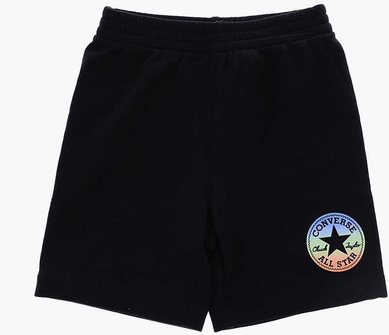 Bluze de trening Converse All Star Chuck Taylor Shorts And Hoodie Set Black Baieti (BM 16472982) 4