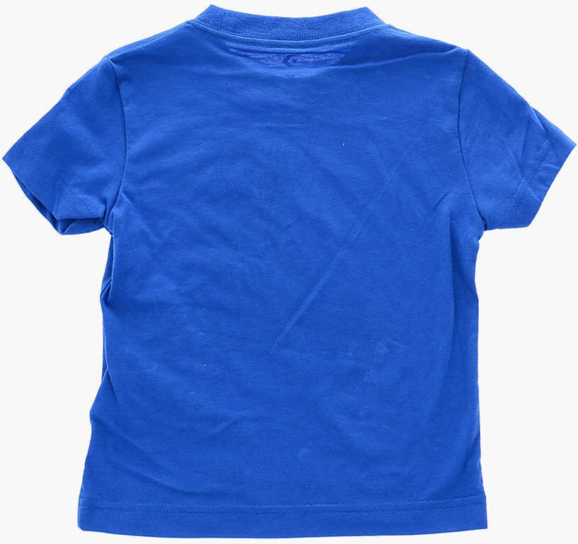 Tricouri Converse All Star Chuck Taylor Printed Shorts And T-Shirt Set Blue Baieti (BM 16472985) 3