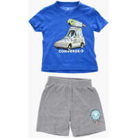 Tricouri Converse All Star Chuck Taylor Printed Shorts And T-Shirt Set