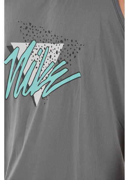 Tricouri Nike Swim Tank Top With Logo-Print Gray Barbati (BM 16472988) 3