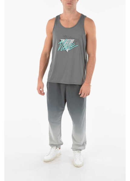 Tricouri Nike Swim Tank Top With Logo-Print Gray Barbati (BM 16472988) 4