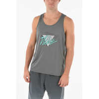 Tricouri Swim Tank Top With Logo-Print Barbati