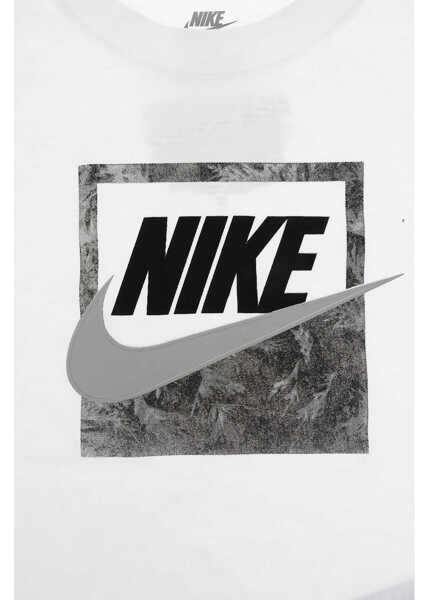 Pantaloni de trening Nike Logo Printed Joggers And T-Shirt Set White Baieti (BM 16472997) 3