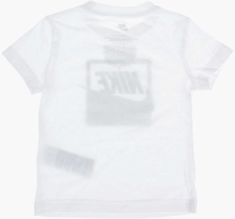 Pantaloni de trening Nike Logo Printed Joggers And T-Shirt Set White Baieti (BM 16472997) 4