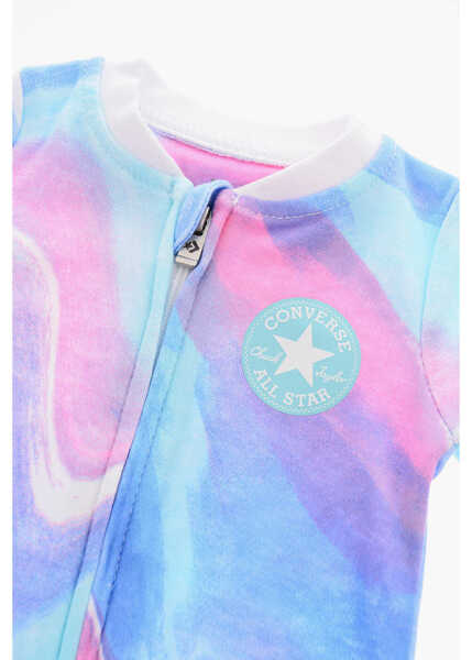 Cravate Converse All Star Chuck Taylor Tie Dye Effect Romper Suit With Zip On Multicolor Baieti (BM 16473003) 2