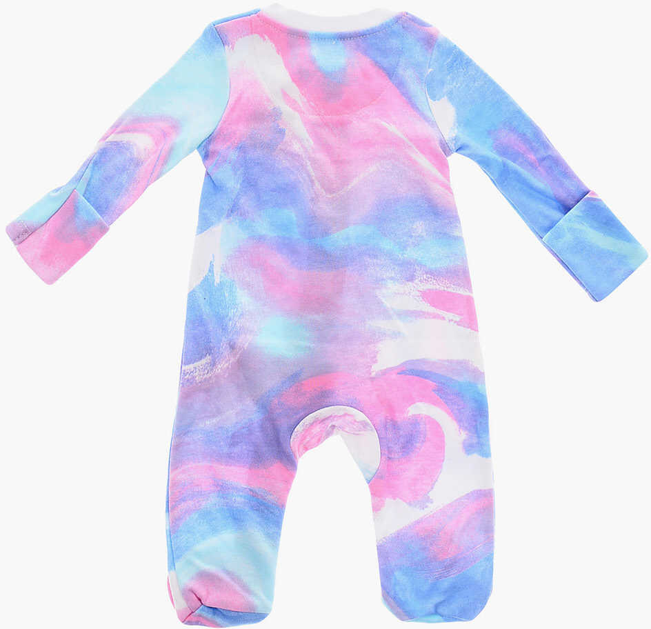 Cravate Converse All Star Chuck Taylor Tie Dye Effect Romper Suit With Zip On Multicolor Baieti (BM 16473003) 3