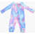 Converse All Star Chuck Taylor Tie Dye Effect Romper Suit With Zip On Multicolor
