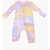 Converse All Star Chuck Taylor Tie Dye Effect Romper Suit With Zip On Multicolor