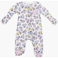 Salopete All Star Chuck Taylor Unicorns Printed Romper Suit With Zip Baieti