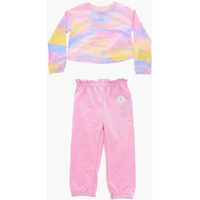 Pantaloni de trening All Star Chuck Taylor Tie Dye Effect Joggers And Sweatshirt Baieti