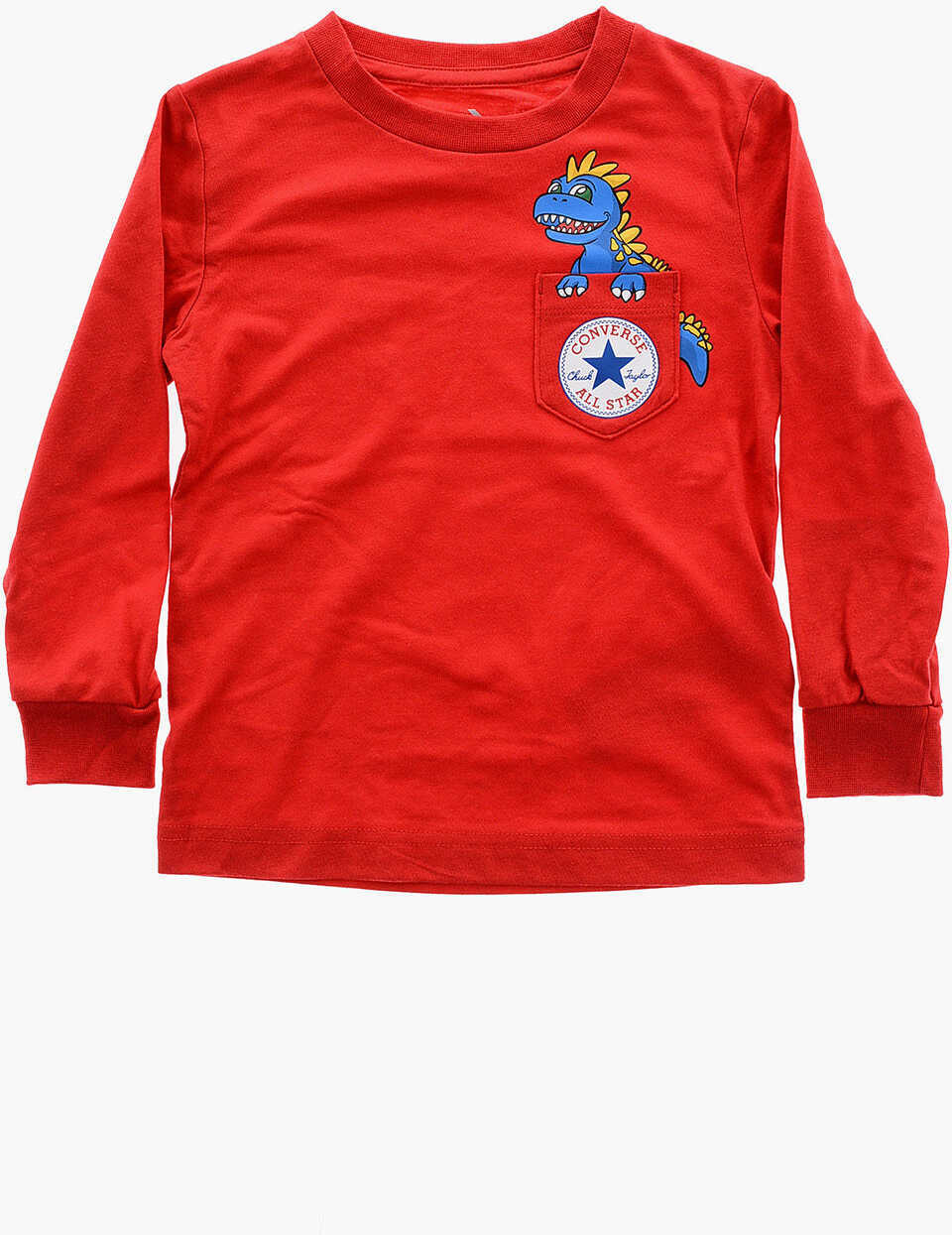 Pantaloni de trening Converse All Star Chuck Taylor Joggers And Long Sleeve T-Shirt Set Multicolor Baieti (BM 16473039) 2