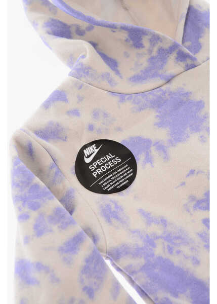 Bluze de trening Nike Tie-Dye Effect Hoodie And Leggings Set Violet Baieti (BM 16473054) 2