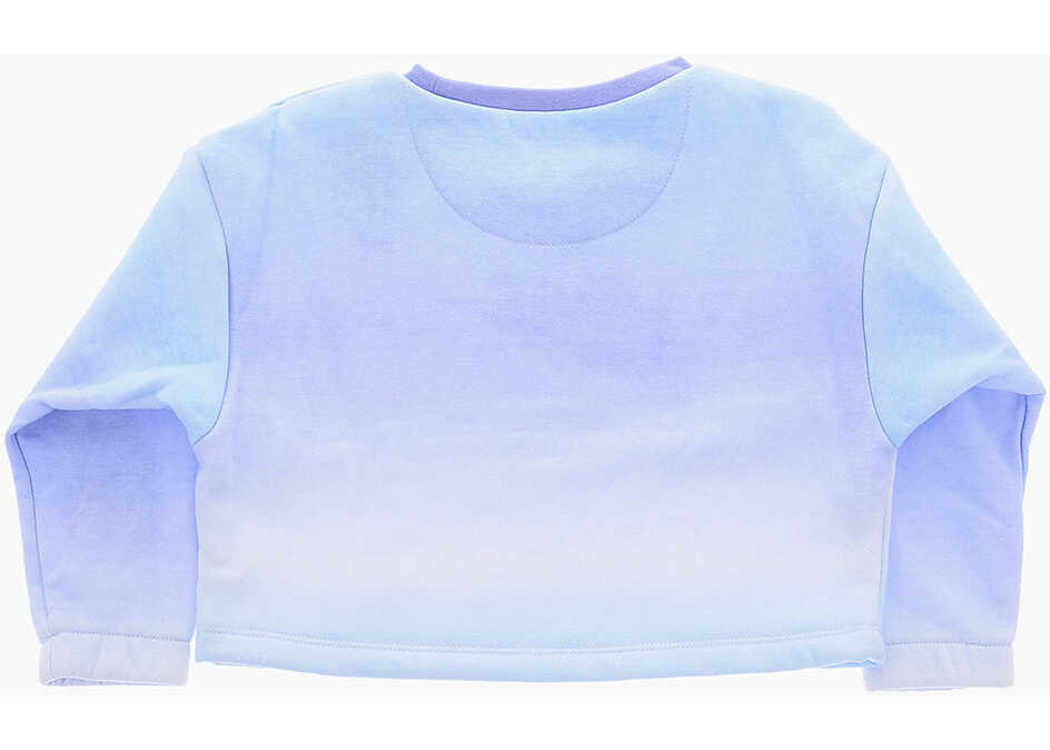 Salopete Nike Brushed Cotton Crewneck Sweatshirt And Leggings Set Light Blue Baieti (BM 16473063) 4