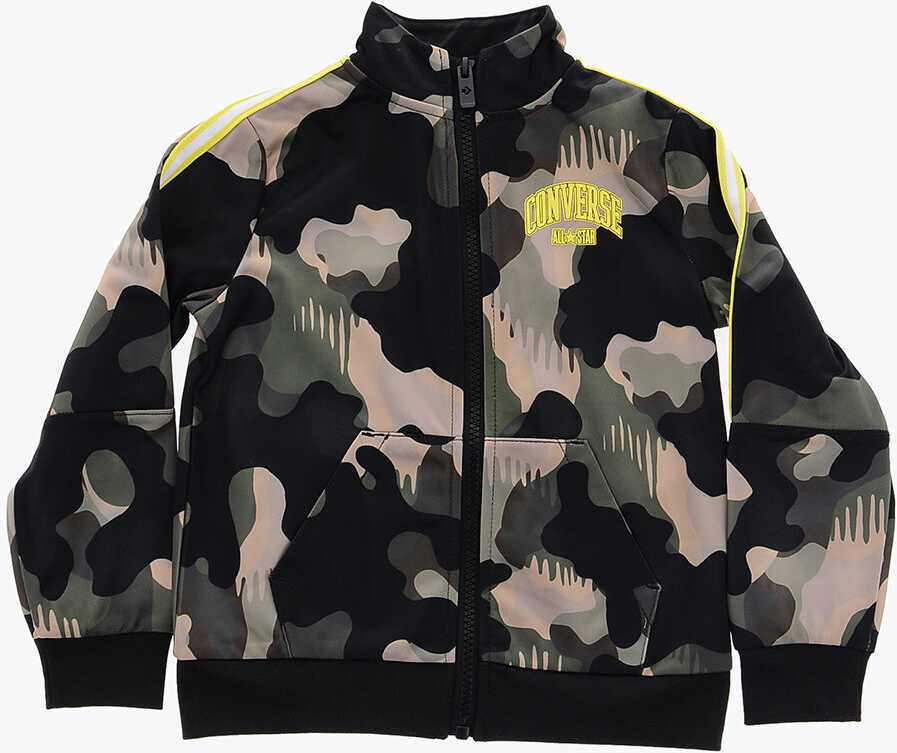Pantaloni de trening Converse All Star Camouflage Joggers And Sweatshirt Set Military Green Baieti (BM 16473072) 2