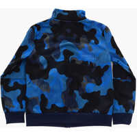 Salopete pentru Baieti - Salopete Converse All Star Camouflage Sweatshirt And Joogers Set Blue Baieti (BM 16473075) - B-mall.ro