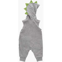 Salopete pentru Baieti - Salopete Converse All Star Chuck Taylor Printed Body And Hooded Romper Suit Se Multicolor Baieti (BM 16473081) - B-mall.ro