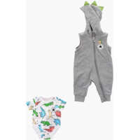 Salopete All Star Chuck Taylor Printed Body And Hooded Romper Suit Se Baieti