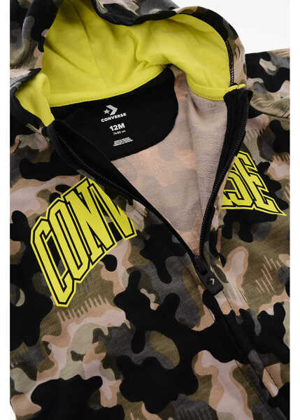 Salopete Converse Camouflage Hooded Romper Suit Multicolor Baieti (BM 16473087) 2