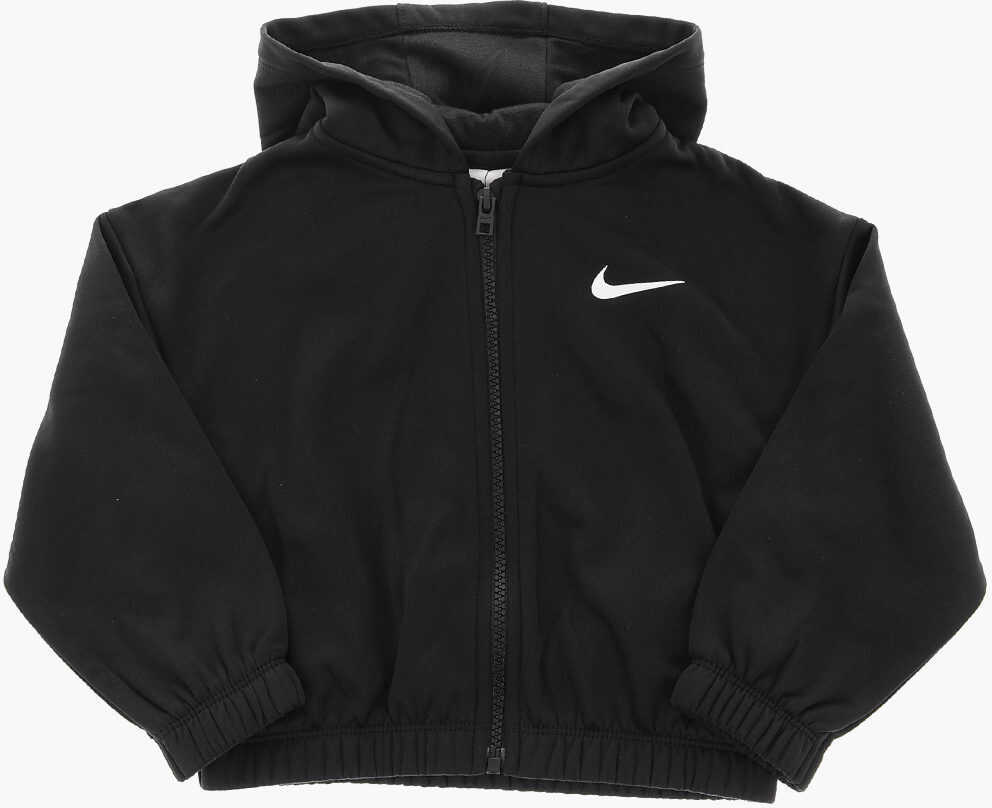 Bluze de trening Nike Fleeced Cotton Hoodie And Leggings Set Black Baieti (BM 16473096) 2